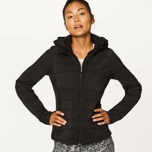 Lululemon extra mile jacket size 4 Black